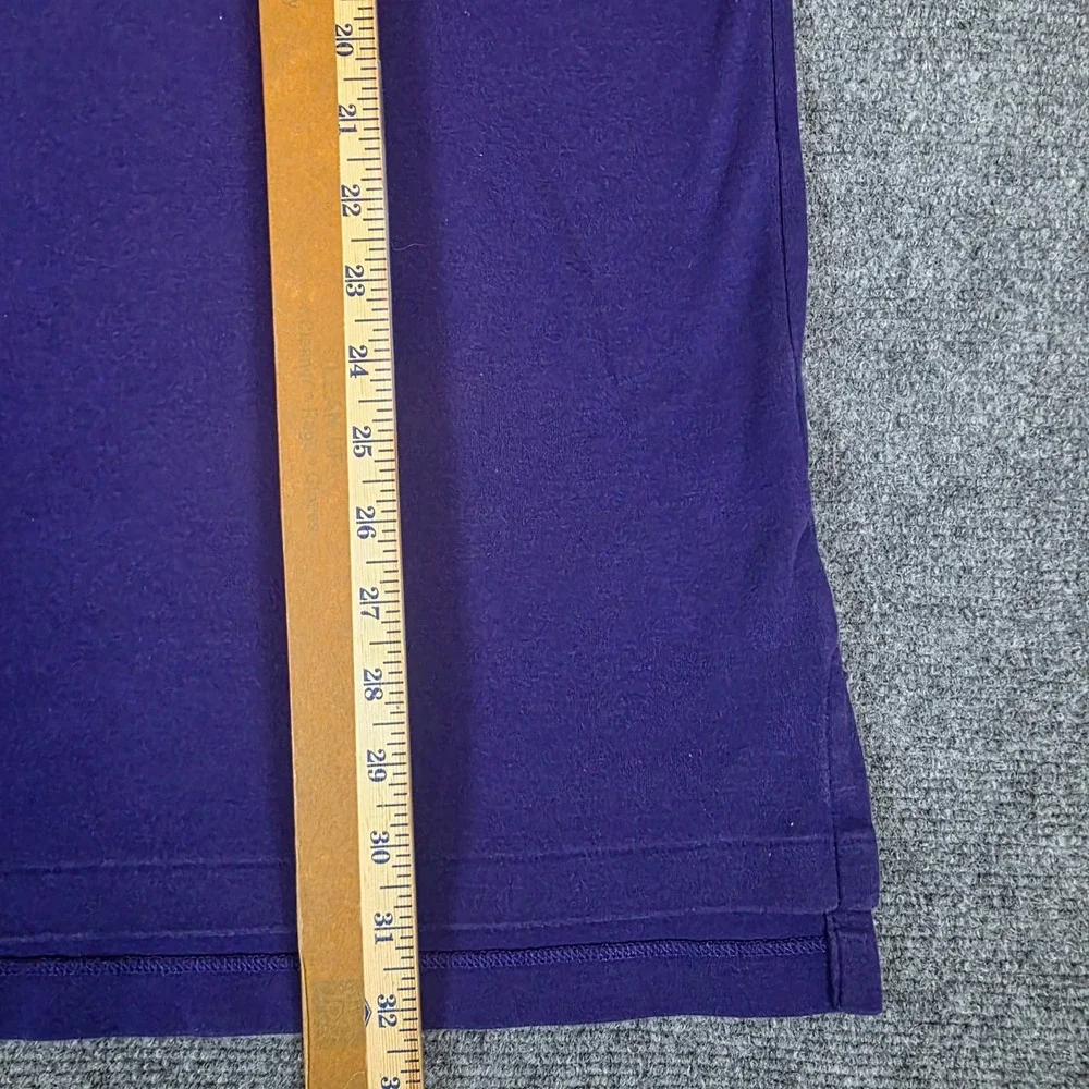 Polo Ralph Lauren Polo Shirt Mens XLT Purple Short Sleeve‎ Gold Pony Casual